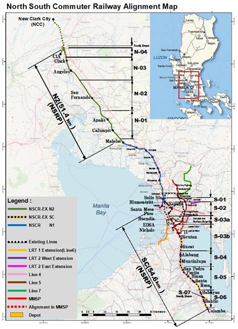 pampanga ncr|North South Commuter Railway Extension Project.
